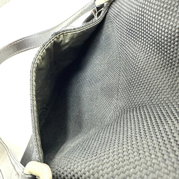 LOUIS VUITTON M93066 Damier-Jean Akatan Hand Bag Shoulder Bag Canvas Black - Picture 16 of 16